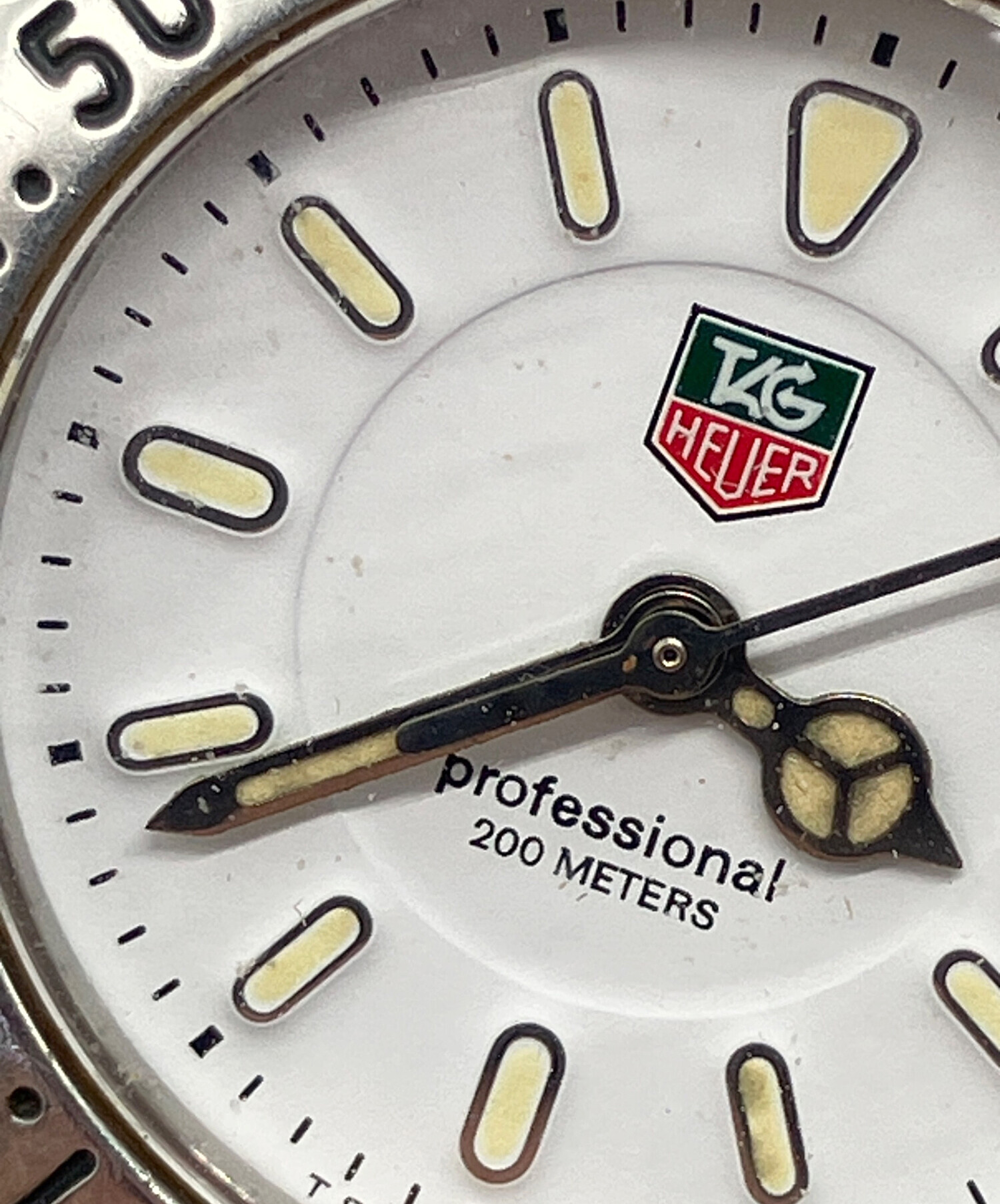 今日限定価格TAG HEUER WG1310-0クォーツ作動品デイト付純正ブレス