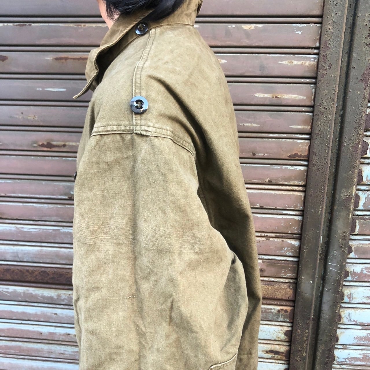 希少 50s East Germany 東ドイツ軍 実物 NVA メカニック ジャンプ