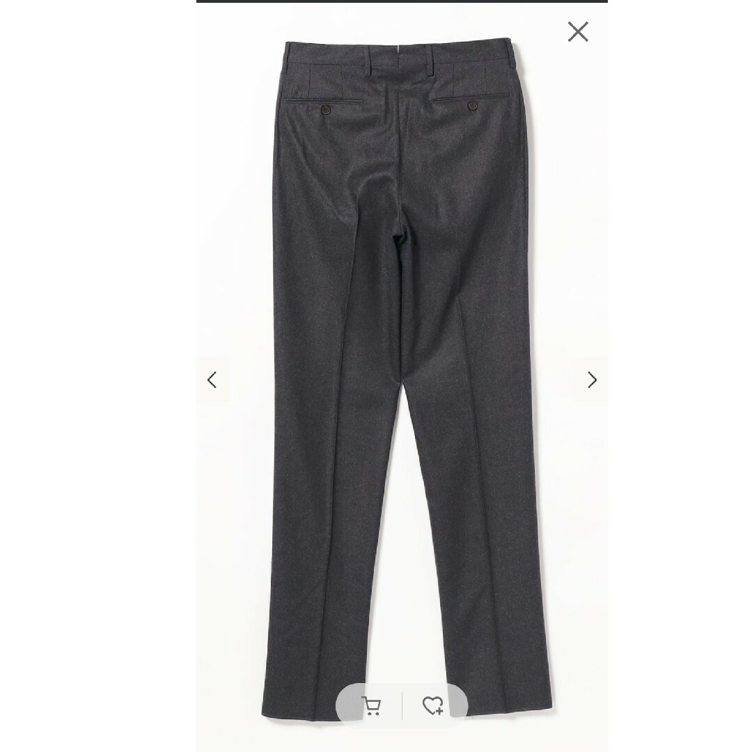 GERMANO - BEAMS F【別注】GERMANO サキソニー 1プリーツ ワイド
