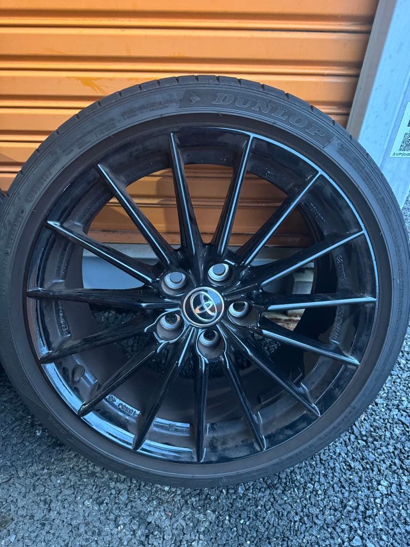 トヨタGRヤリス18インチ タイヤホイール4本セット引き取り歓迎エンケイホイール クラウン GRヤリス ホイール4本 クロススピード ハイパーエディション